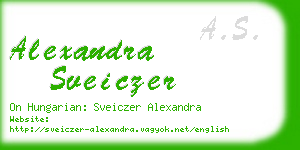 alexandra sveiczer business card